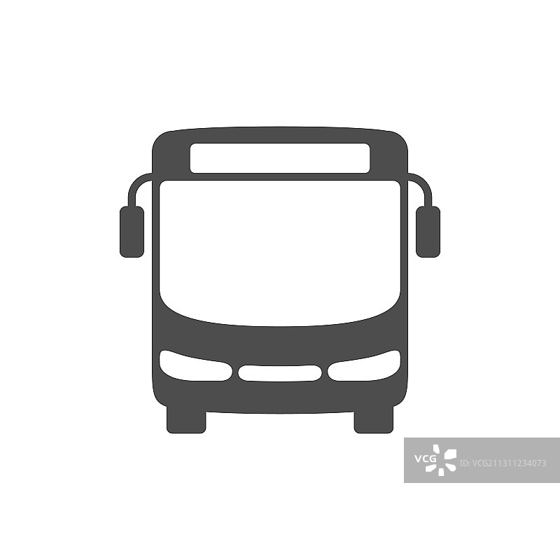 公共汽车图标图片素材