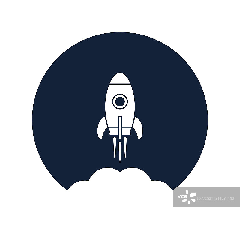火箭启动图片素材
