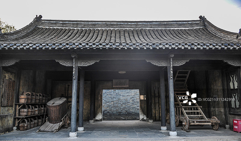 淮安府署建筑图片素材