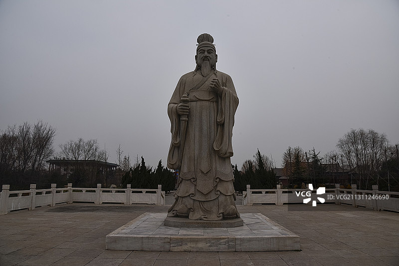 “天下第一庙”——天下第一忠臣河南卫辉比干古庙图片素材
