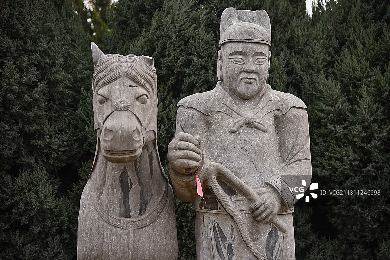 “天下第一庙”——天下第一忠臣河南卫辉比干古庙图片素材