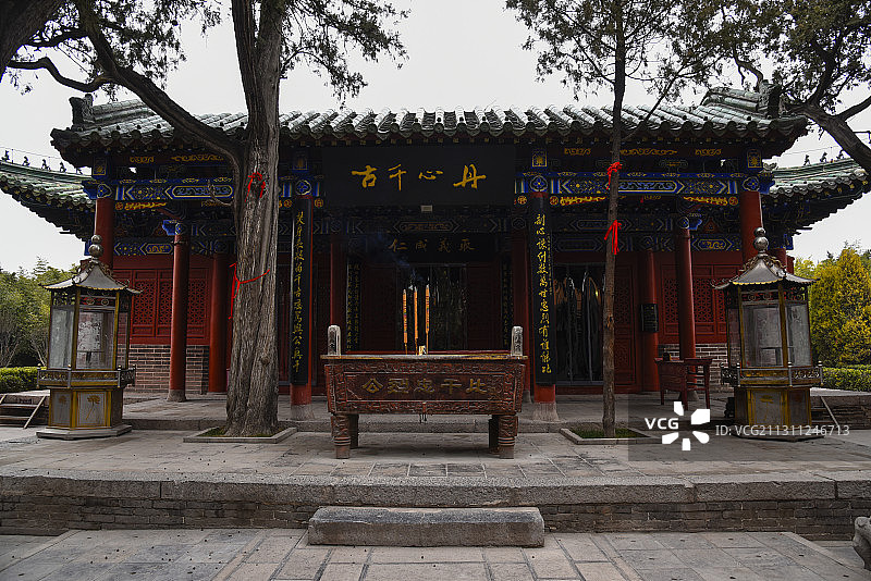 “天下第一庙”——天下第一忠臣河南卫辉比干古庙图片素材