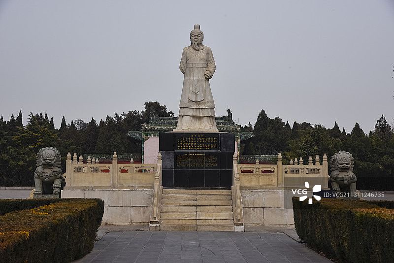 “天下第一庙”——天下第一忠臣河南卫辉比干古庙图片素材