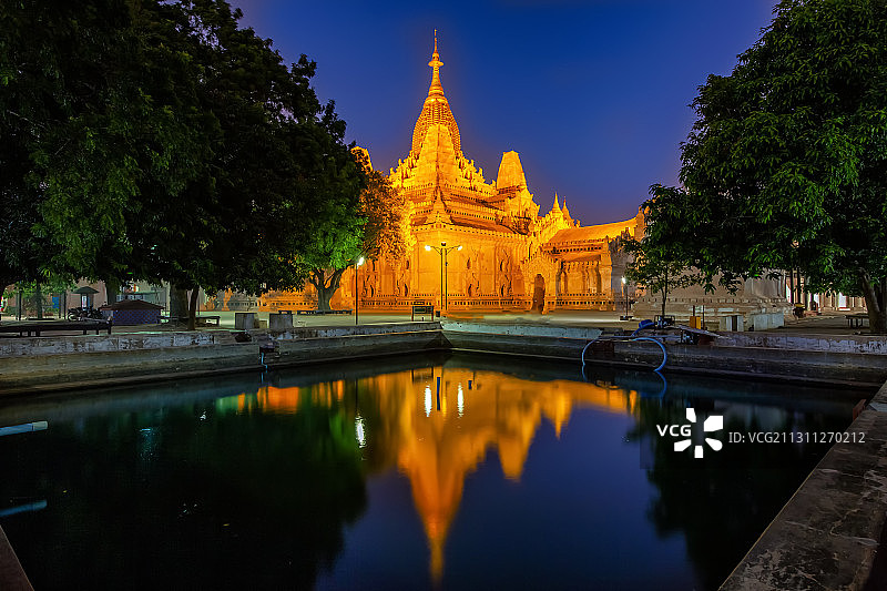 缅甸阿南达寺图片素材