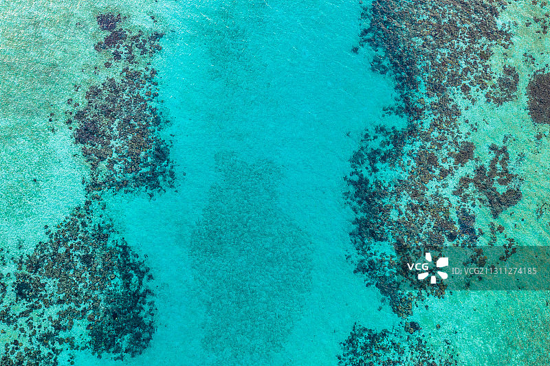 马来西亚仙本那的邦邦岛航拍图片素材