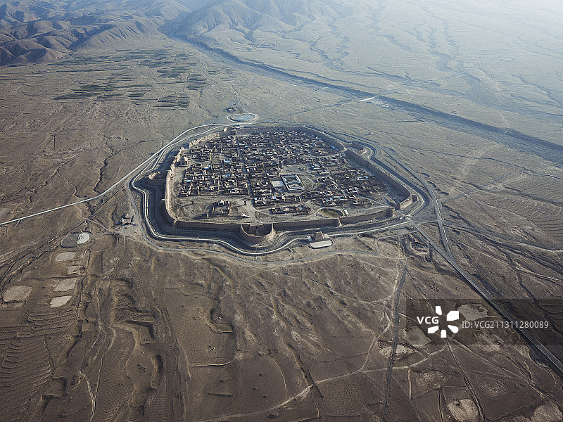 甘肃永泰古城图片素材