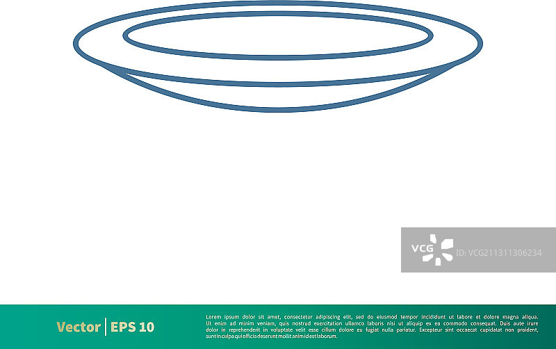 餐盘图标Logo模板设计EPS 10图片素材