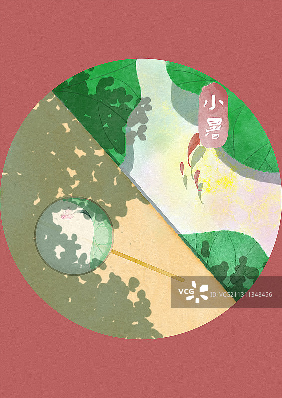 二十四节气小暑图片素材