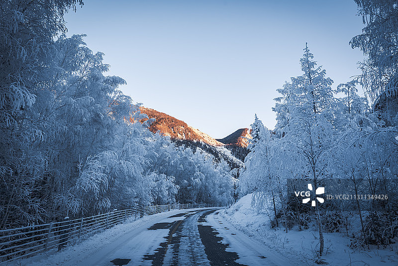 童话喀纳斯图片素材