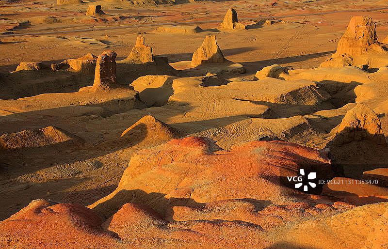 新疆克拉玛依市乌尔禾区——魔鬼城图片素材