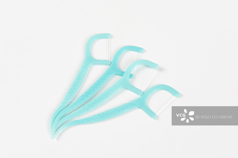 牙齿牙缝清洁工具牙线图片素材
