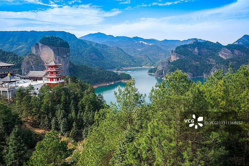 江西铜钹山九仙湖景区 上饶图片素材