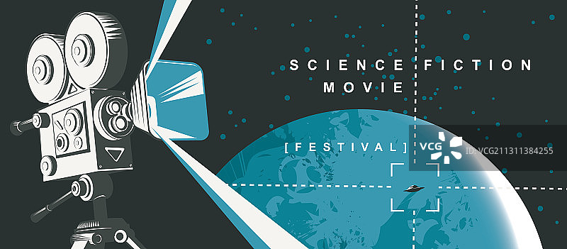 科幻电影节banner图片素材