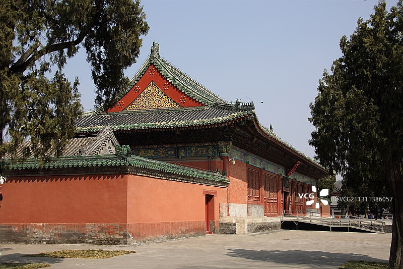 北京中国古代建筑博物馆图片素材