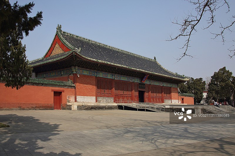 北京中国古代建筑博物馆图片素材