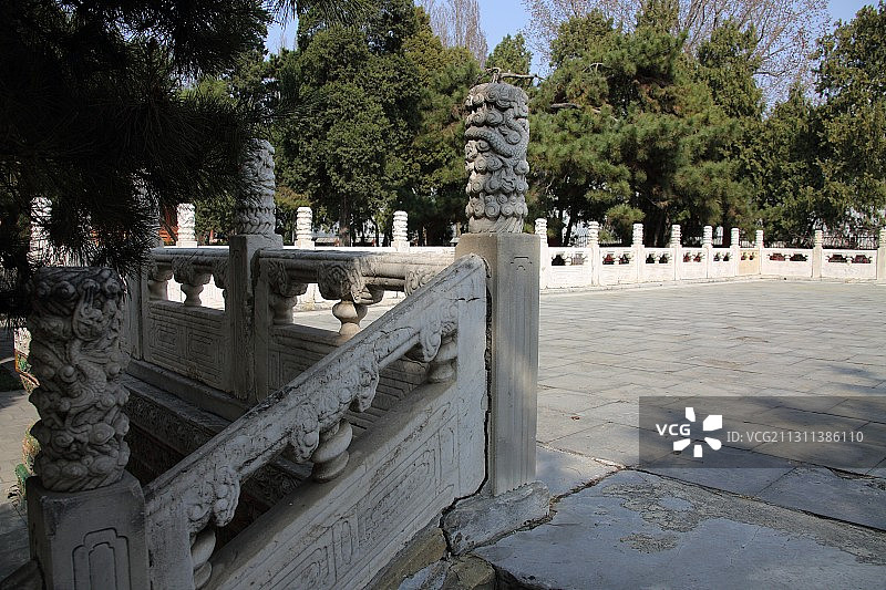 北京中国古代建筑博物馆图片素材