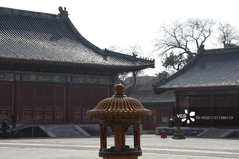 北京中国古代建筑博物馆图片素材