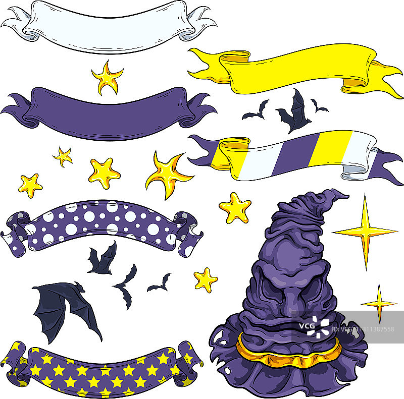 邪恶帽子套装图片素材