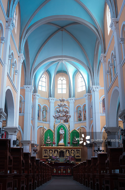 芜湖天主教堂图片素材