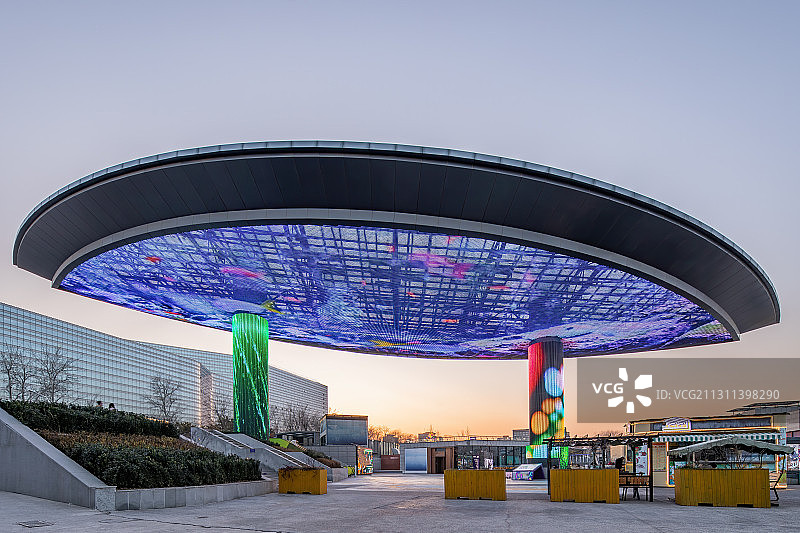 北京市华熙五棵松公园图片素材