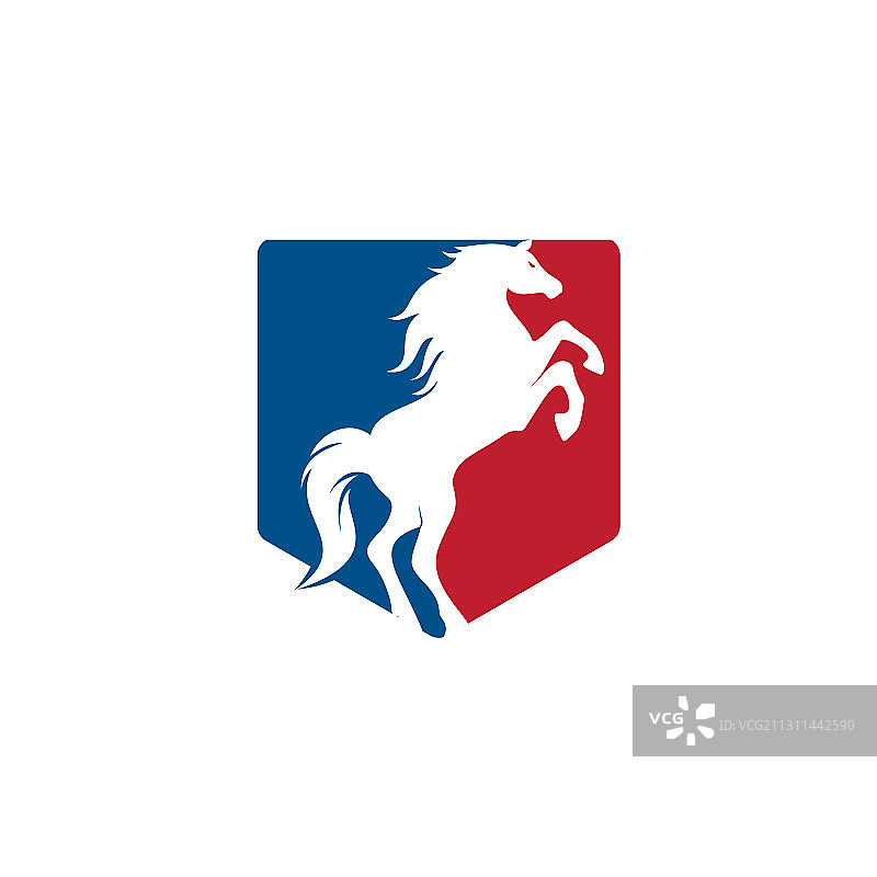 马的标志设计图片素材