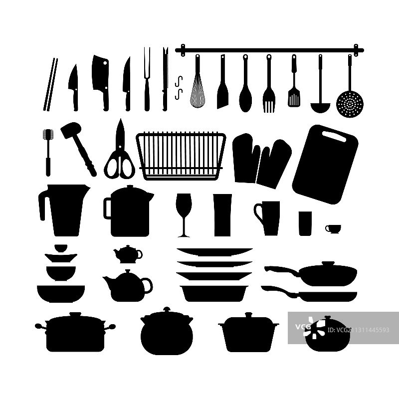 餐具图标合集图片素材