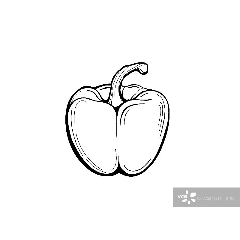 甜椒蔬菜图片素材