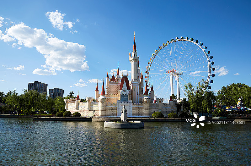 北京市石景山游乐园图片素材