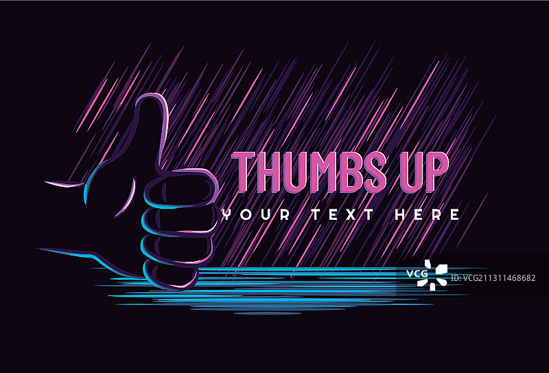 竖起大拇指图片素材