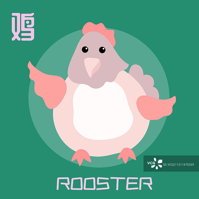 十二生肖鸡图片素材