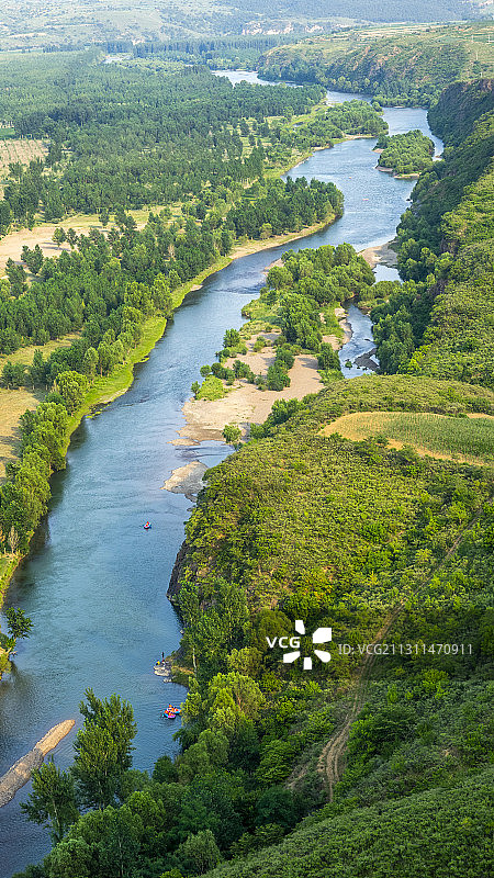 大凌河北票段图片素材