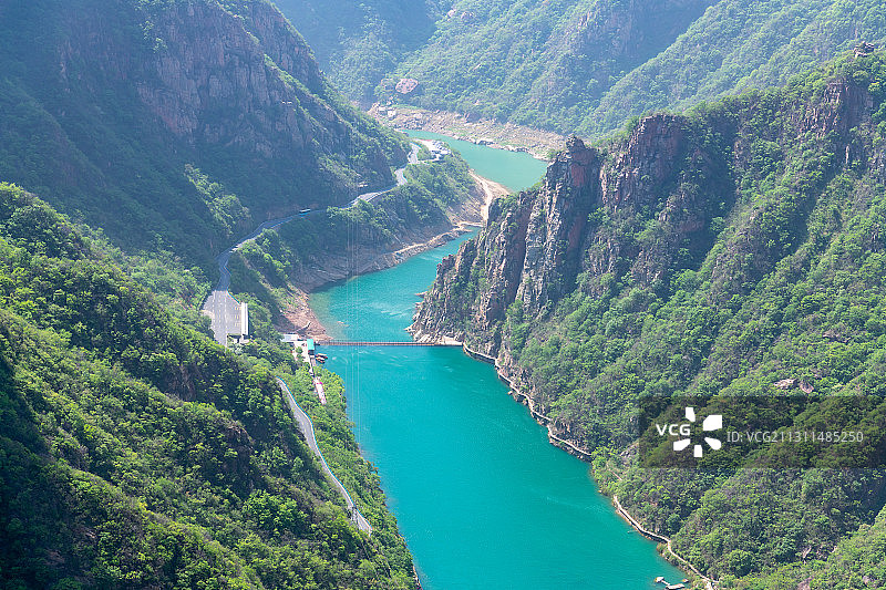 新乡宝泉景区风光图片素材
