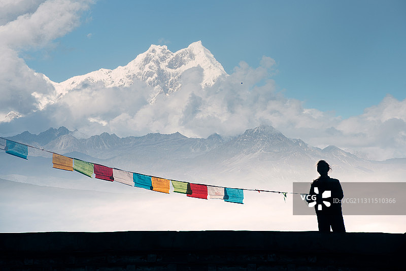 执着的信仰图片素材