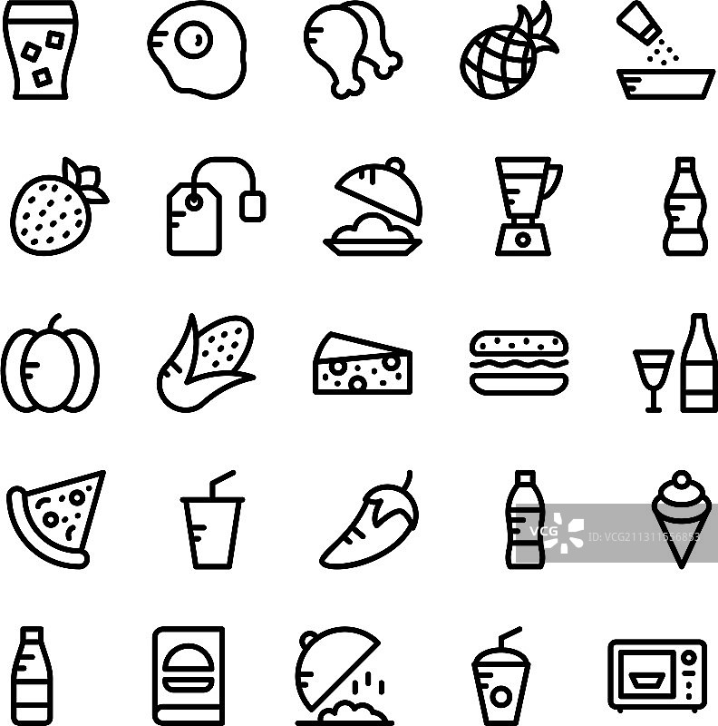 美食图标 9图片素材