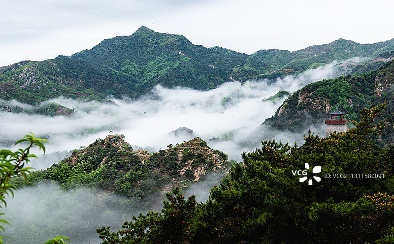 香山景区 济南图片素材