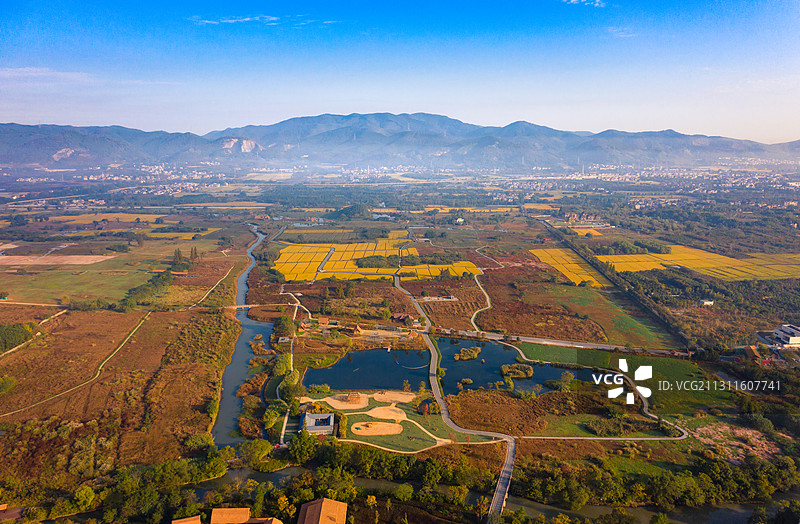 良渚古城遗址图片素材