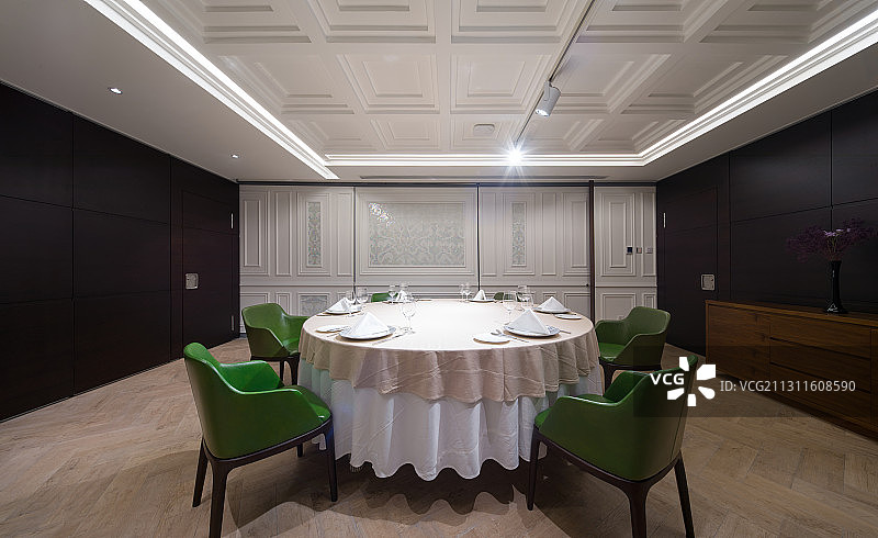 高级西餐厅包厢图片素材