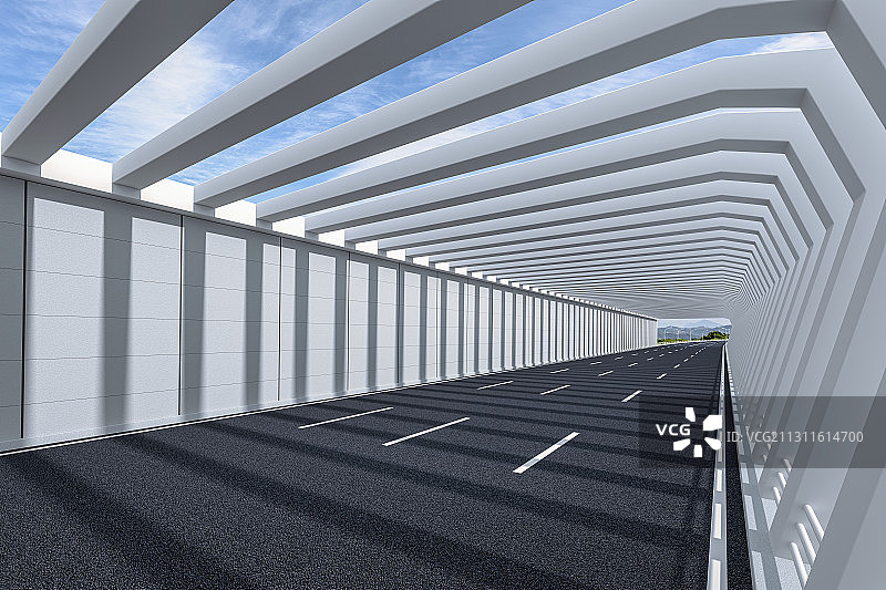 高速公路桥梁建筑结构图片素材