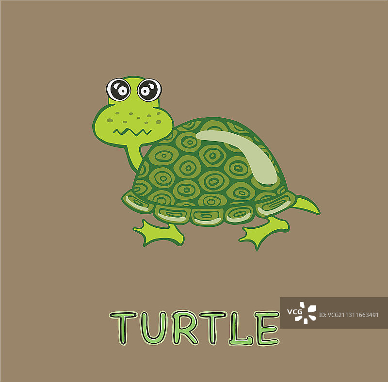 可爱小乌龟图标设计图片素材