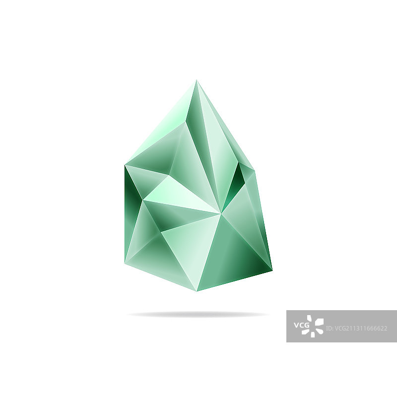 水晶石背景宝石三角形图片素材