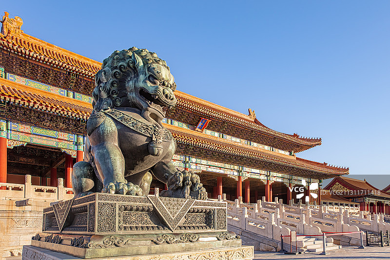 北京市故宫博物院紫禁城宫殿图片素材