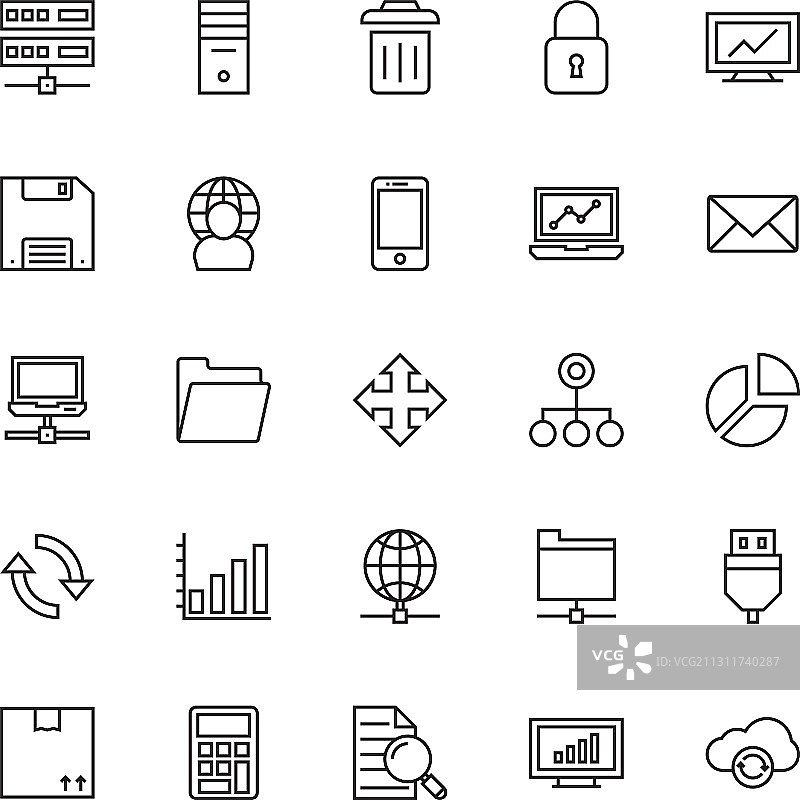 数据存储图标1图片素材