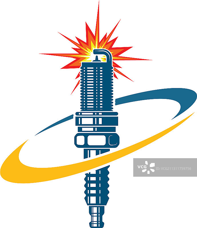 火花塞图标图片素材