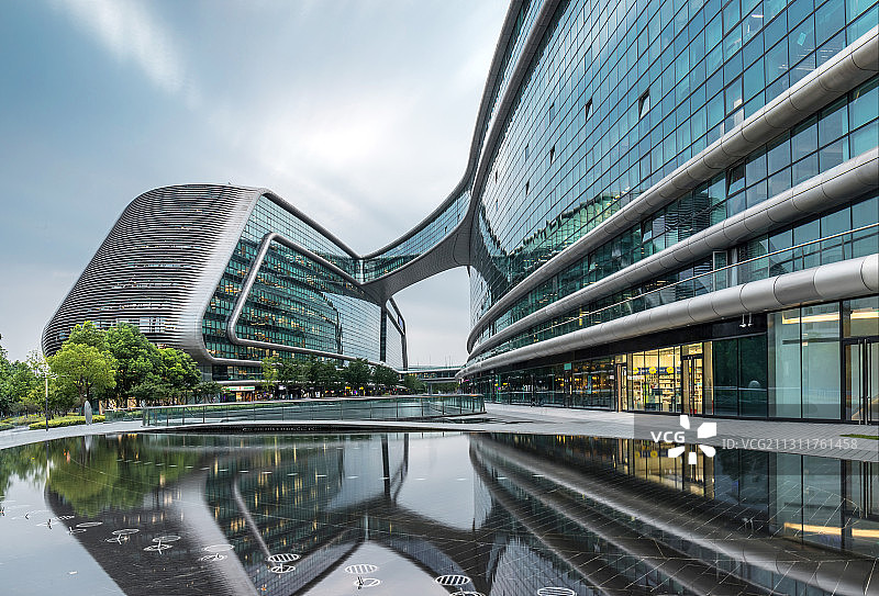 凌空SOHO建筑外观图片素材