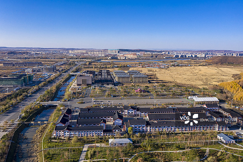 吉林敦化：吉祥六鼎山图片素材