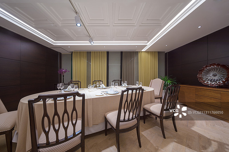 高级西餐厅包厢图片素材