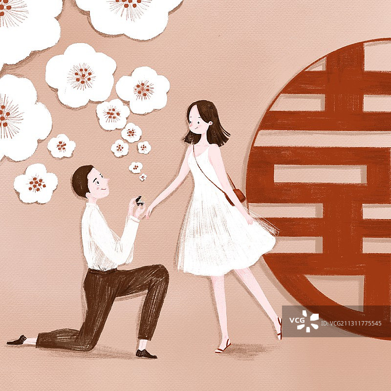求婚图片素材