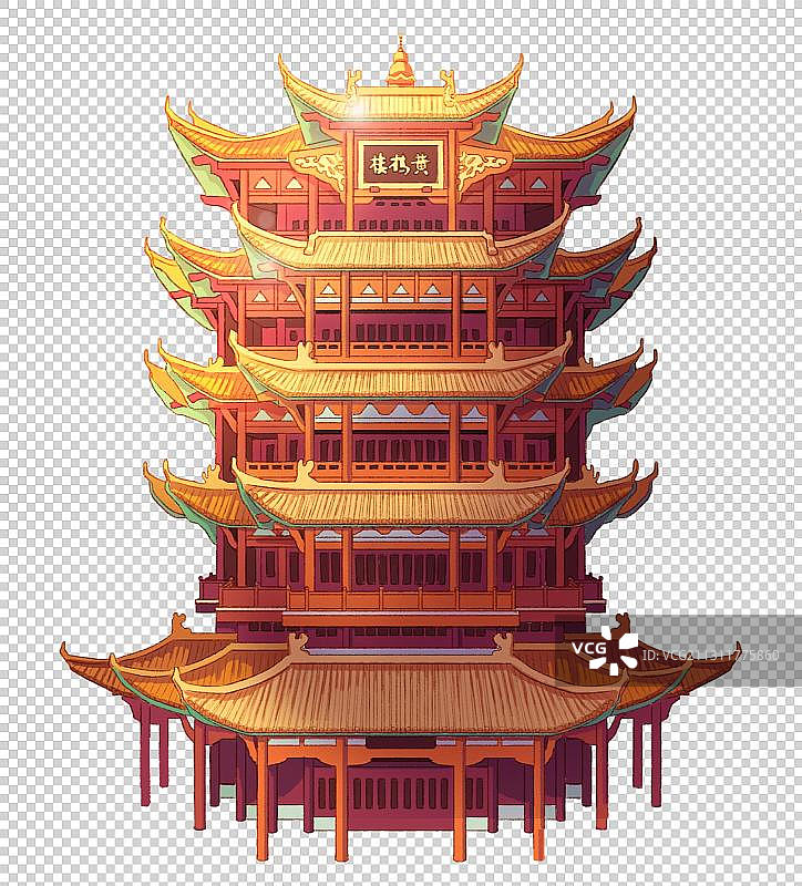 黄鹤楼图片素材