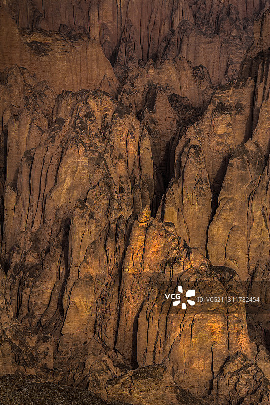 黄河石林天然古画图片素材