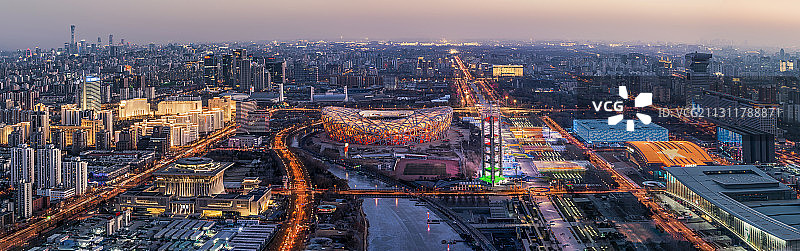 奥林匹克体育公园全景图图片素材